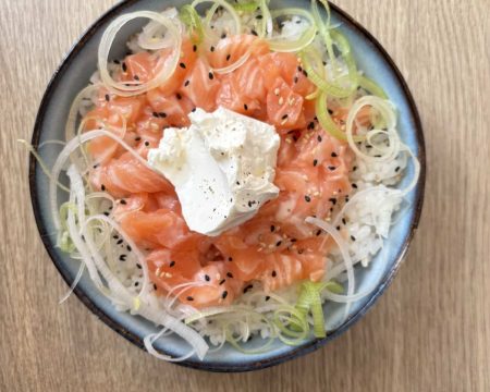 POKE SAUMON FROMAGE