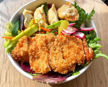 poké poulet ravioli